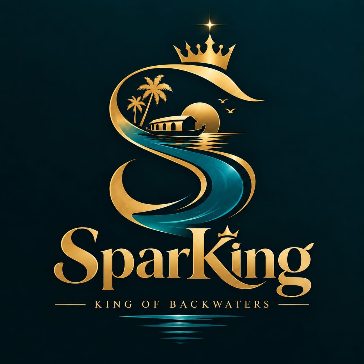 SparKing King of Backwaters Logo